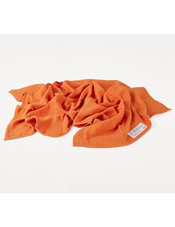 Light towel — Bath towel, burnt orange