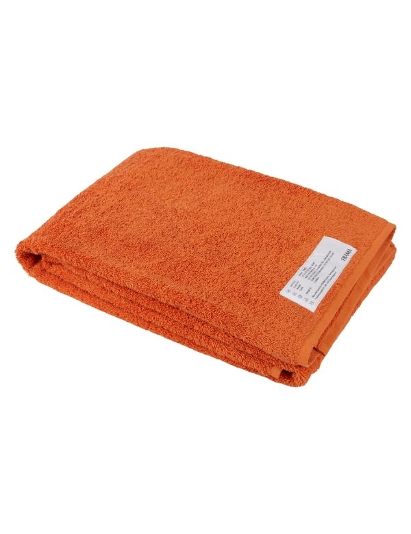 Heavy Towel — Bath Towel, Burnt Orange