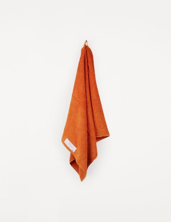 Heavy Towel — Bath Towel, Burnt Orange