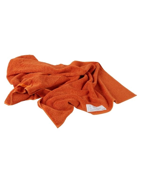 Heavy Towel — Bath Towel, Burnt Orange