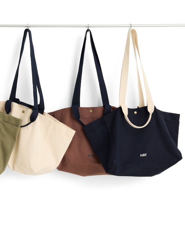 Organic Weekend Bag - Small Blue