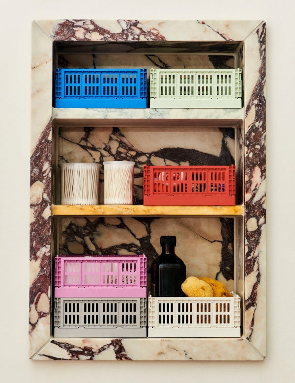 Colour Crate S, Recycled Plastic