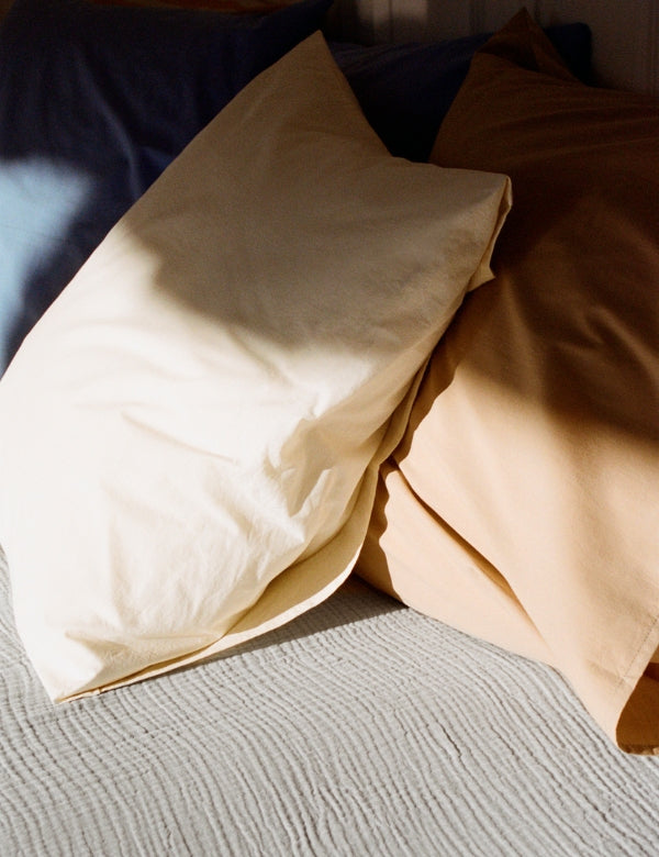 Duo cushion cover — Cappuccino, 60x50