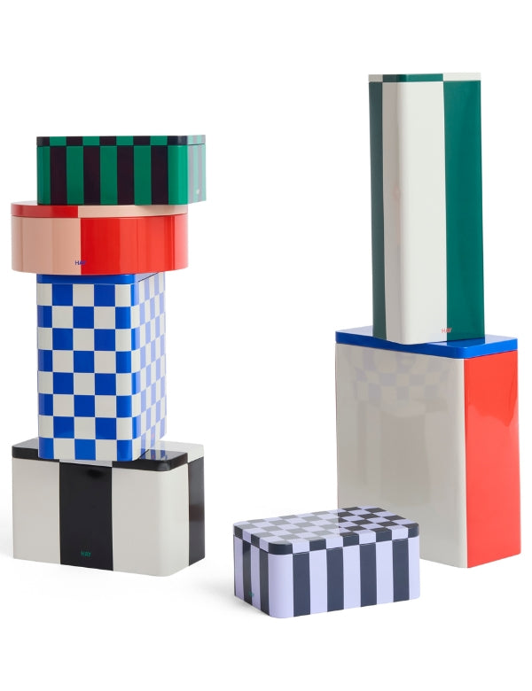Tin Can - Green and White