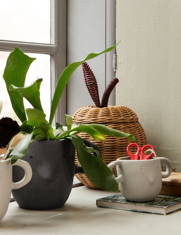 Mus Pot, Large — Dark Gray