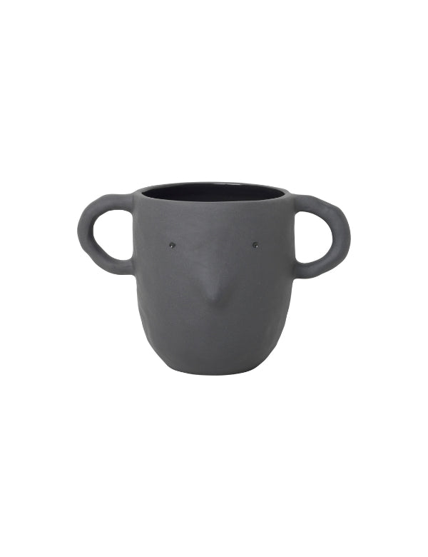 Mus Pot, Large — Dark Gray