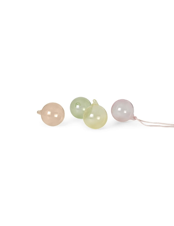 Glass Ornaments — Set of 8