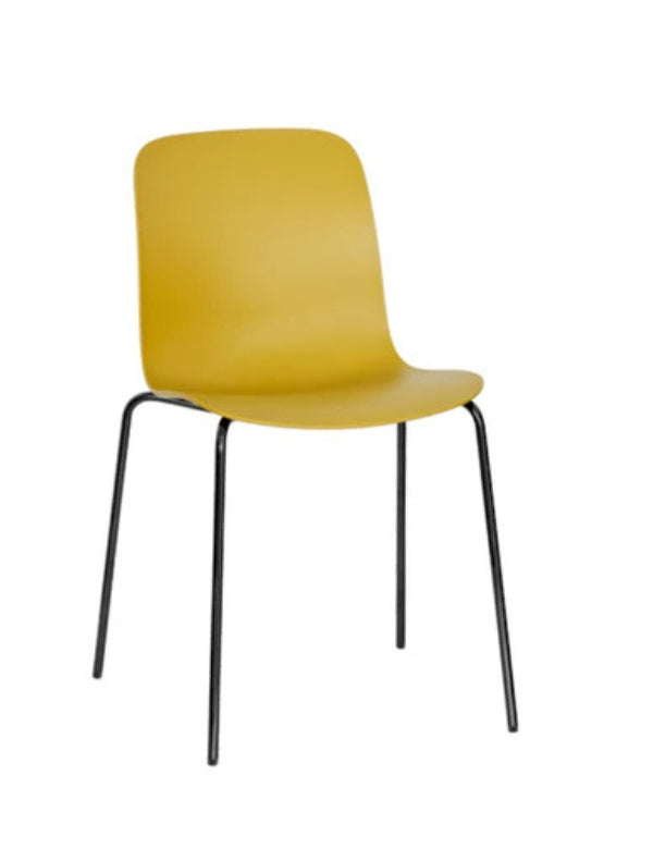 Substance Chair (Steel) Black/Mustard