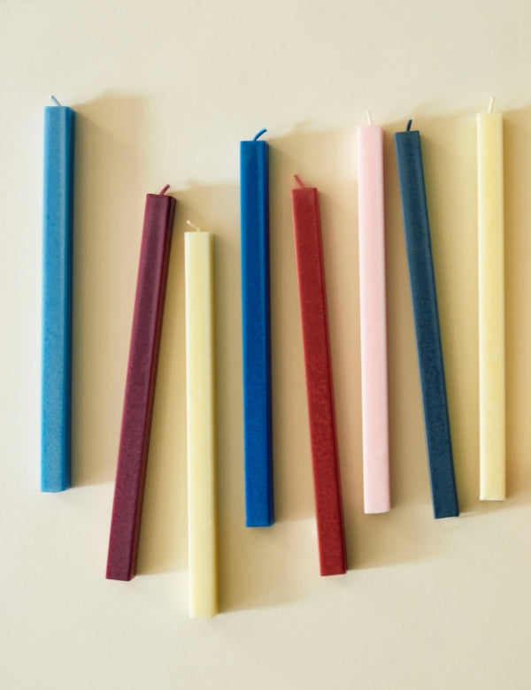 Velas Square - Set of 4 Blue