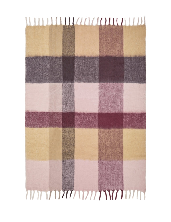 Blur Mohair Throw