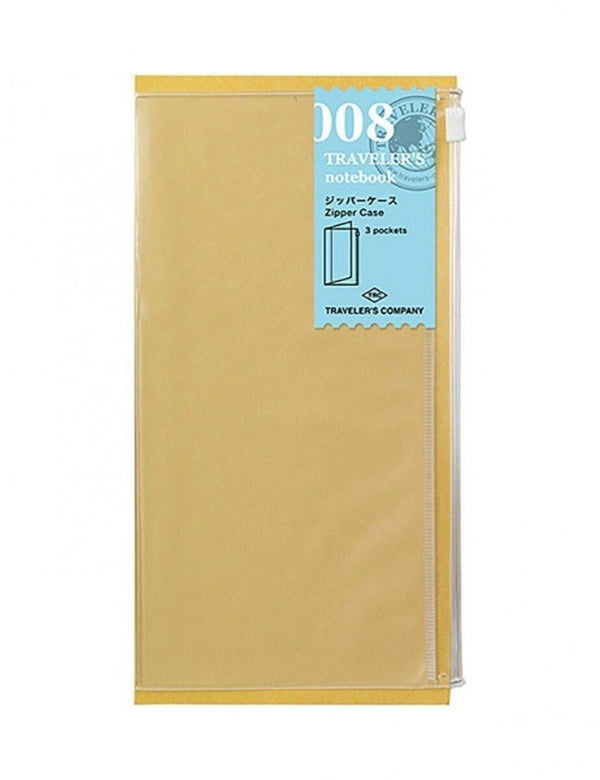 Recarga Traveler's Notebook Regular 008, Bolsa com fecho