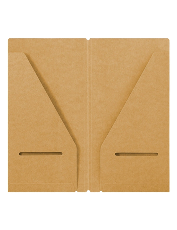 Traveler's Notebook Regular 020 Refill, Kraft Paper Folder