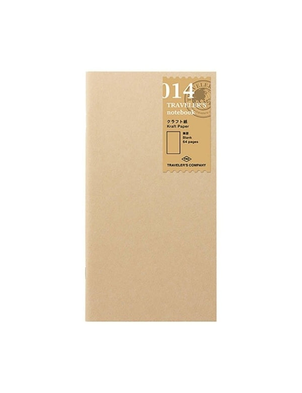 Traveler's Notebook Regular 014 Refill, Kraft Paper