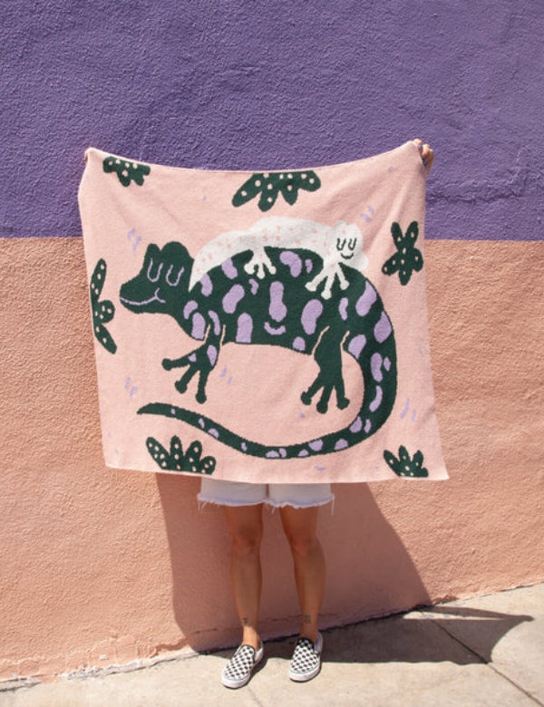 Lounge Lizards Mini Blanket