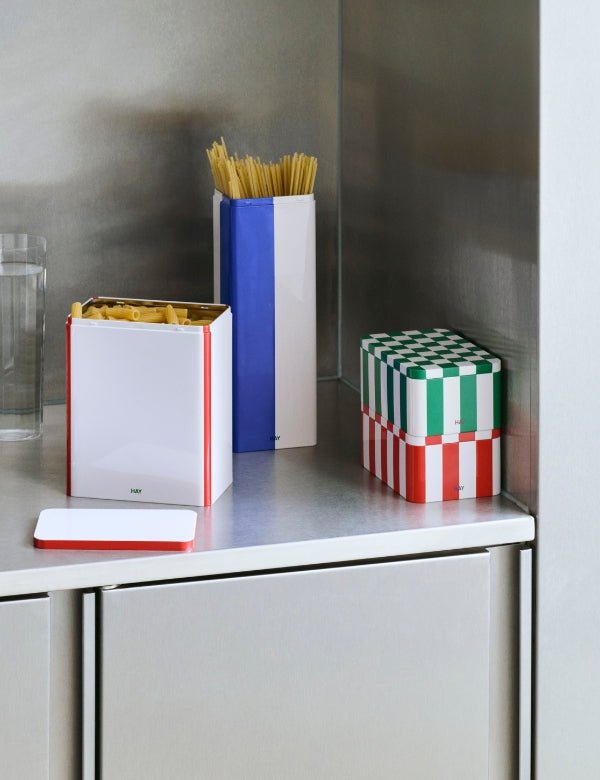 Lata Tin - S - Verde e Branca