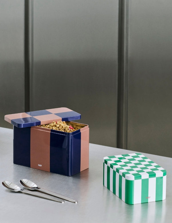 Lata Tin - S - Verde e Branca