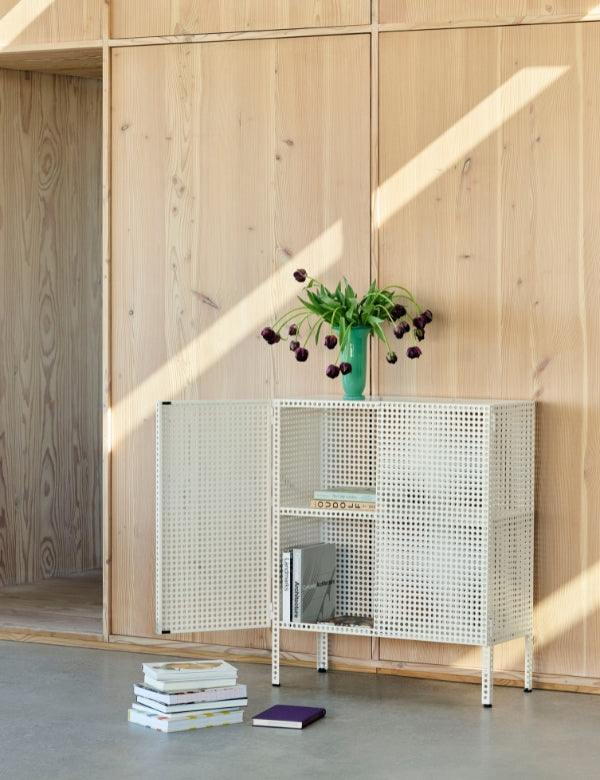 Perforated Cabinet Floor - Medium - Eggshell