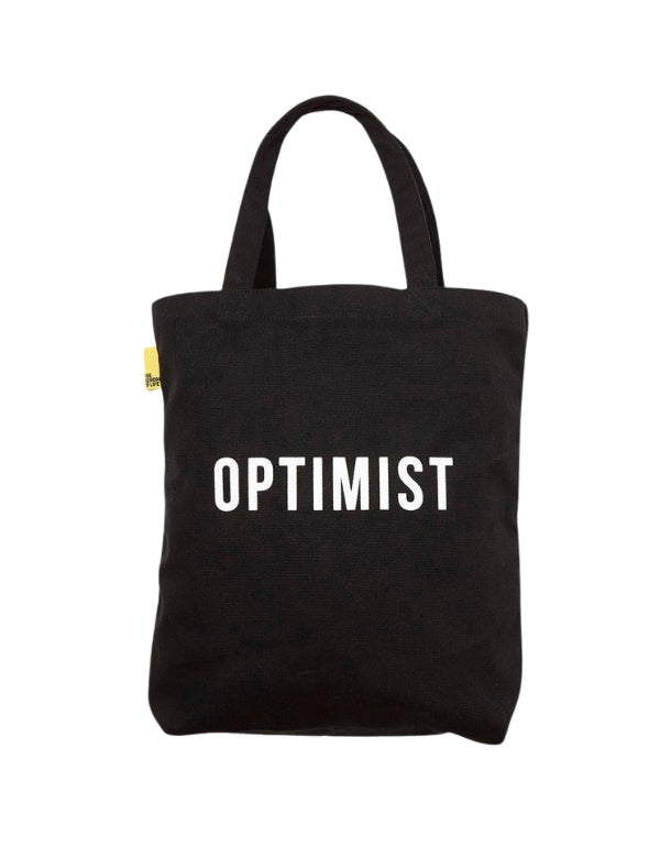 Tote bag — Optimist/Pessimist