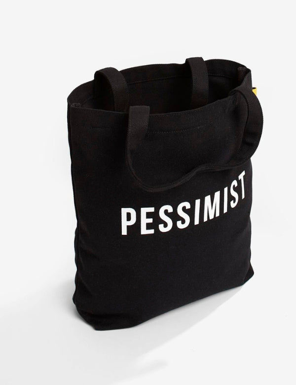 Tote bag — Optimist/Pessimist