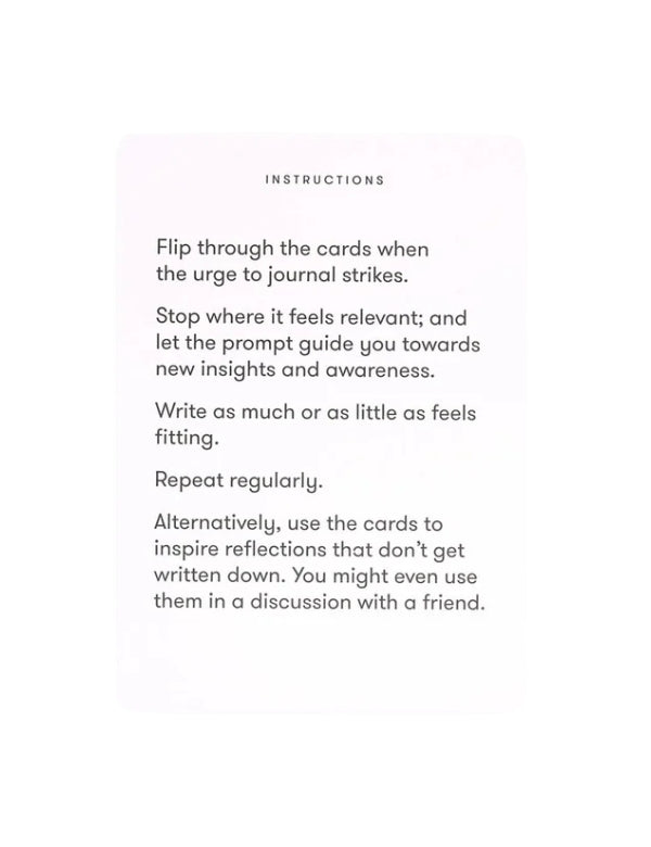 Journal Prompt Cards