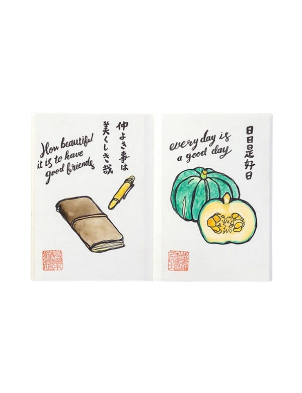 Traveler's Notebook Passport 015 Refill, Watercolor Paper