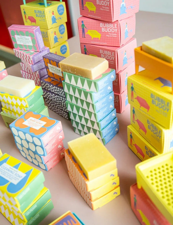 Sabonete de limpeza orgânico