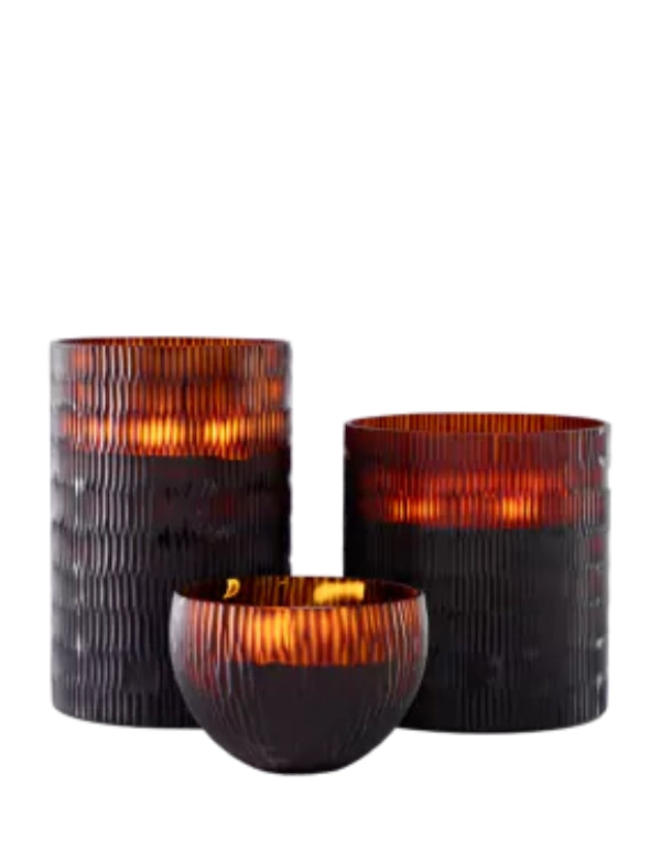 Amber Rhombus Candle