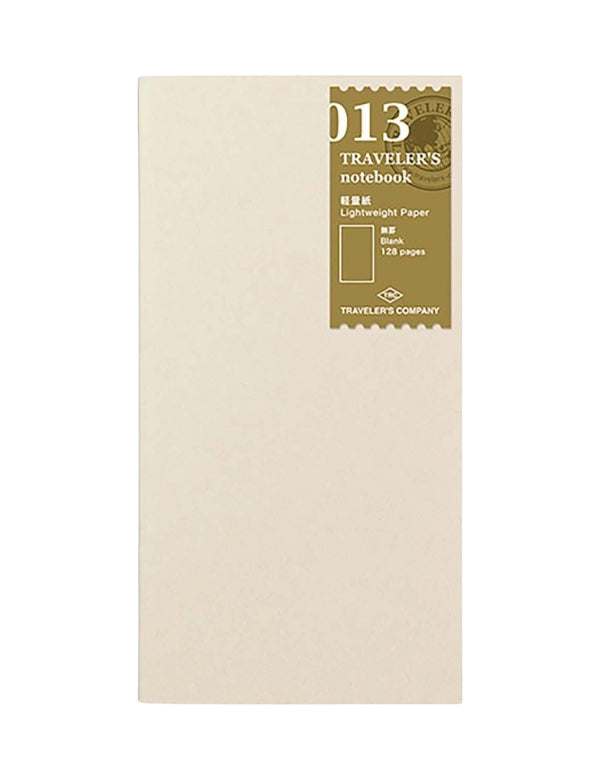 Caderno de papel Traveler's Notebook Regular 013