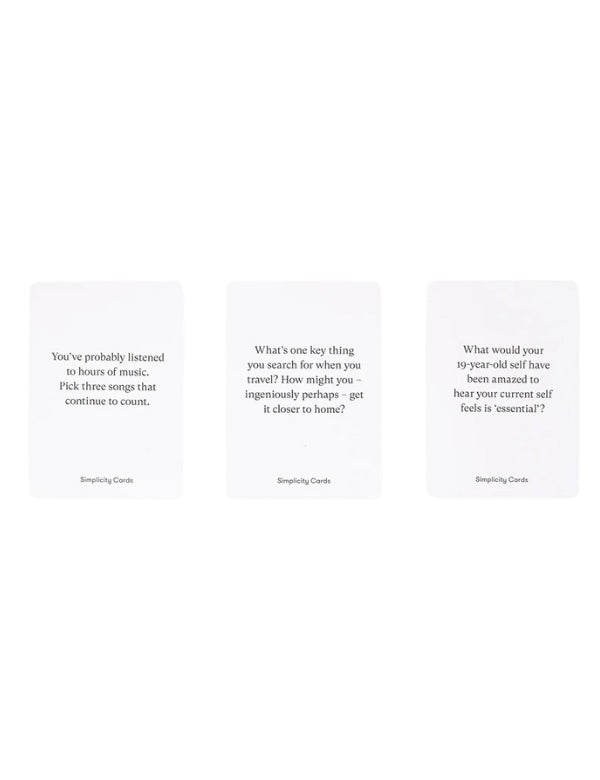 Simplicity Cards