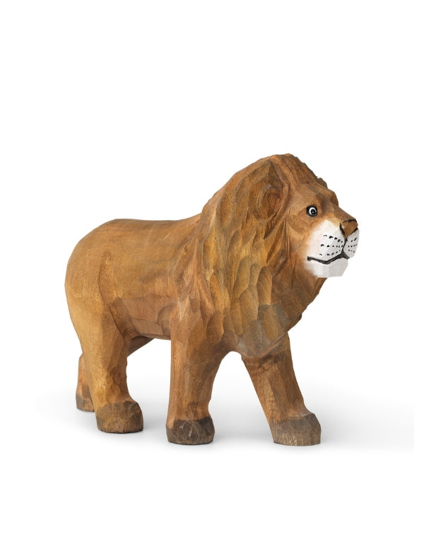 Hand-Carved Lion