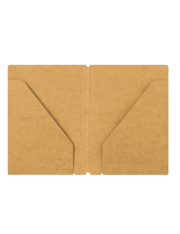 Recarga Traveler's Notebook Passport 010, Pasta em papel Kraft