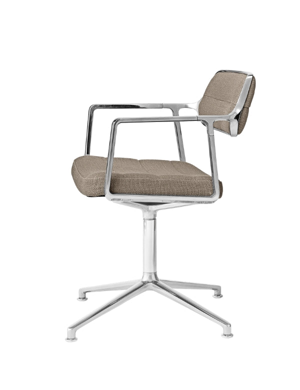 Swivel Chair - Vipp 453 - Dark Beige
