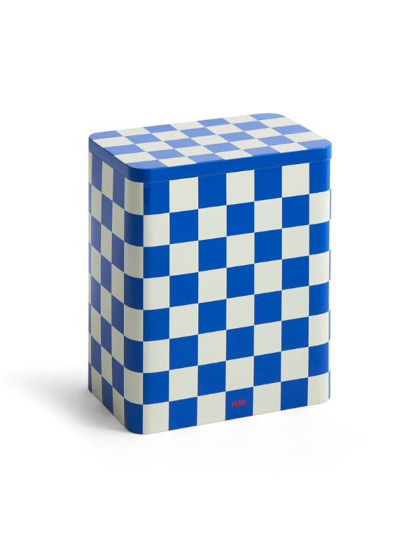 Lata Tin - Azul e Branca