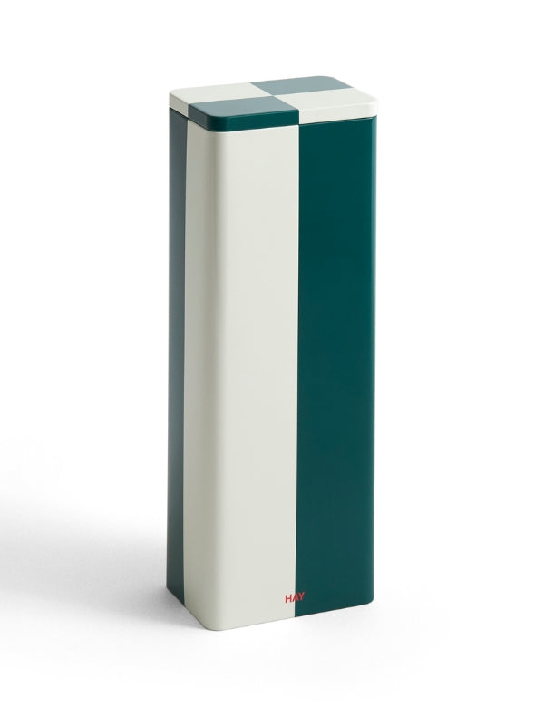 Tin Can - Green and White