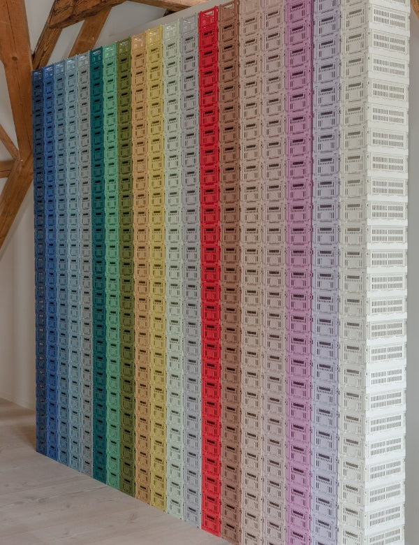 Colour Crate M, Recycled Plastic