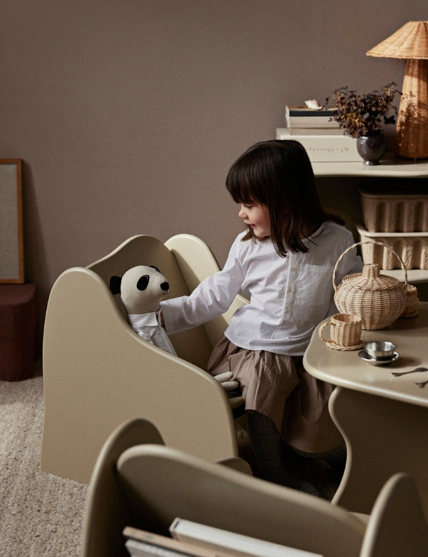 Rattan Tea Set