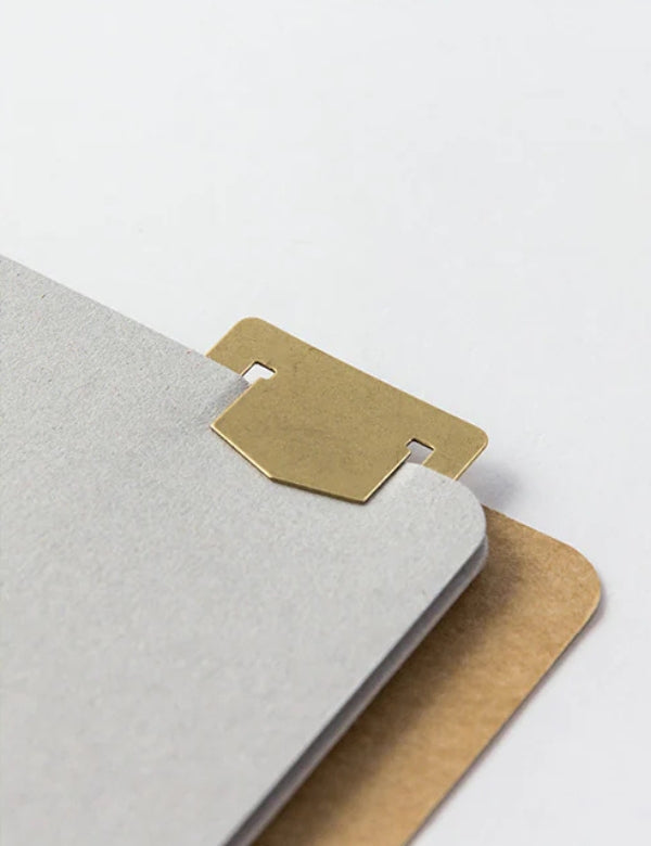 Brass bookmark
