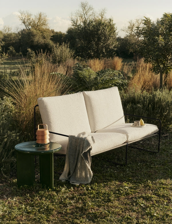 Desert Sofa, Black/Sand