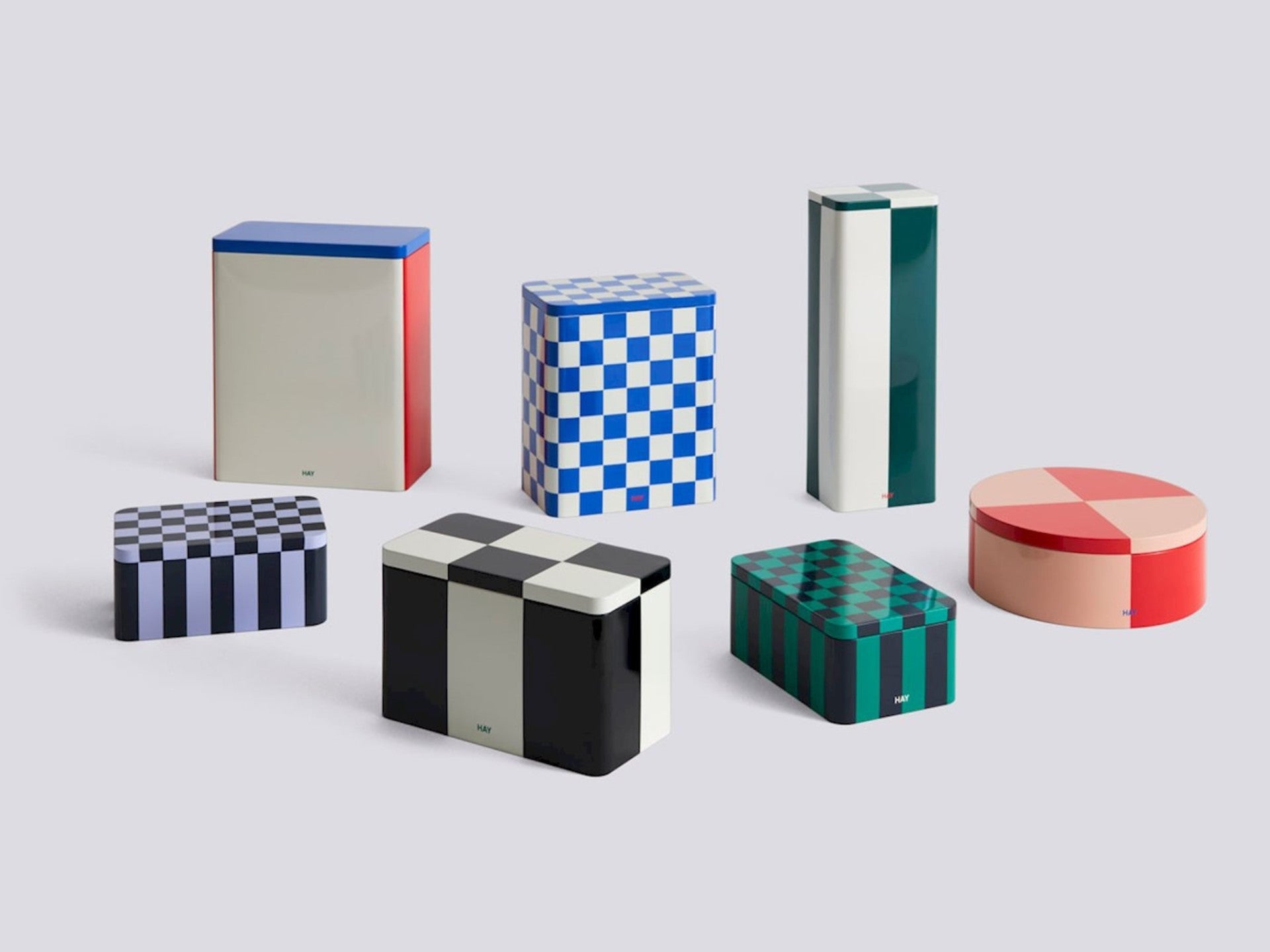 Lata Tin - Verde e azul