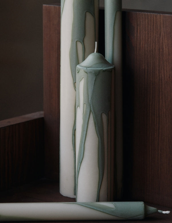 Dryp Pillar Candle