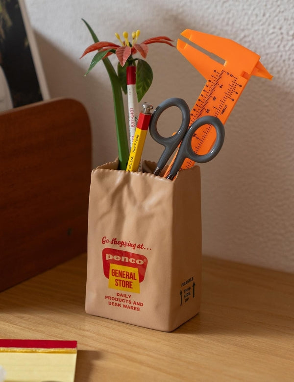 Brown Bag Stand - Porta-canetas