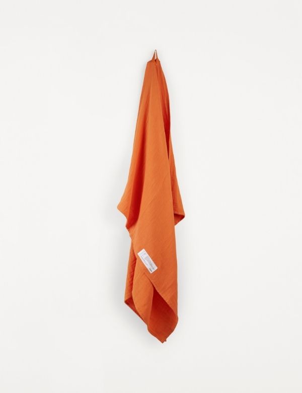 Light towel — Toalha de banho, laranja queimado