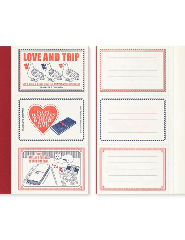 Love and Trip red travel laptop charger