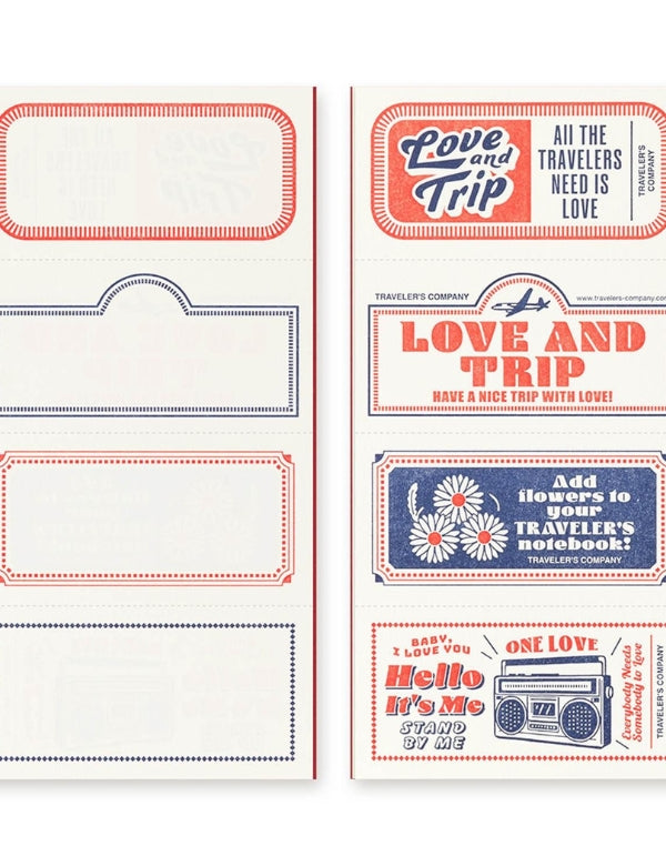 Love and Trip red travel laptop charger