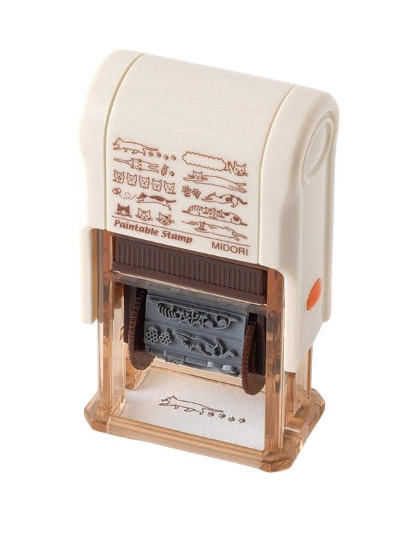 Rotary stamp - Soft Color - Cat Brown