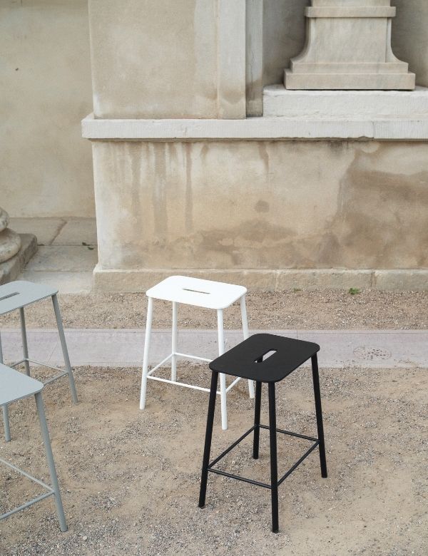 Adam Stool Mono, Black A50