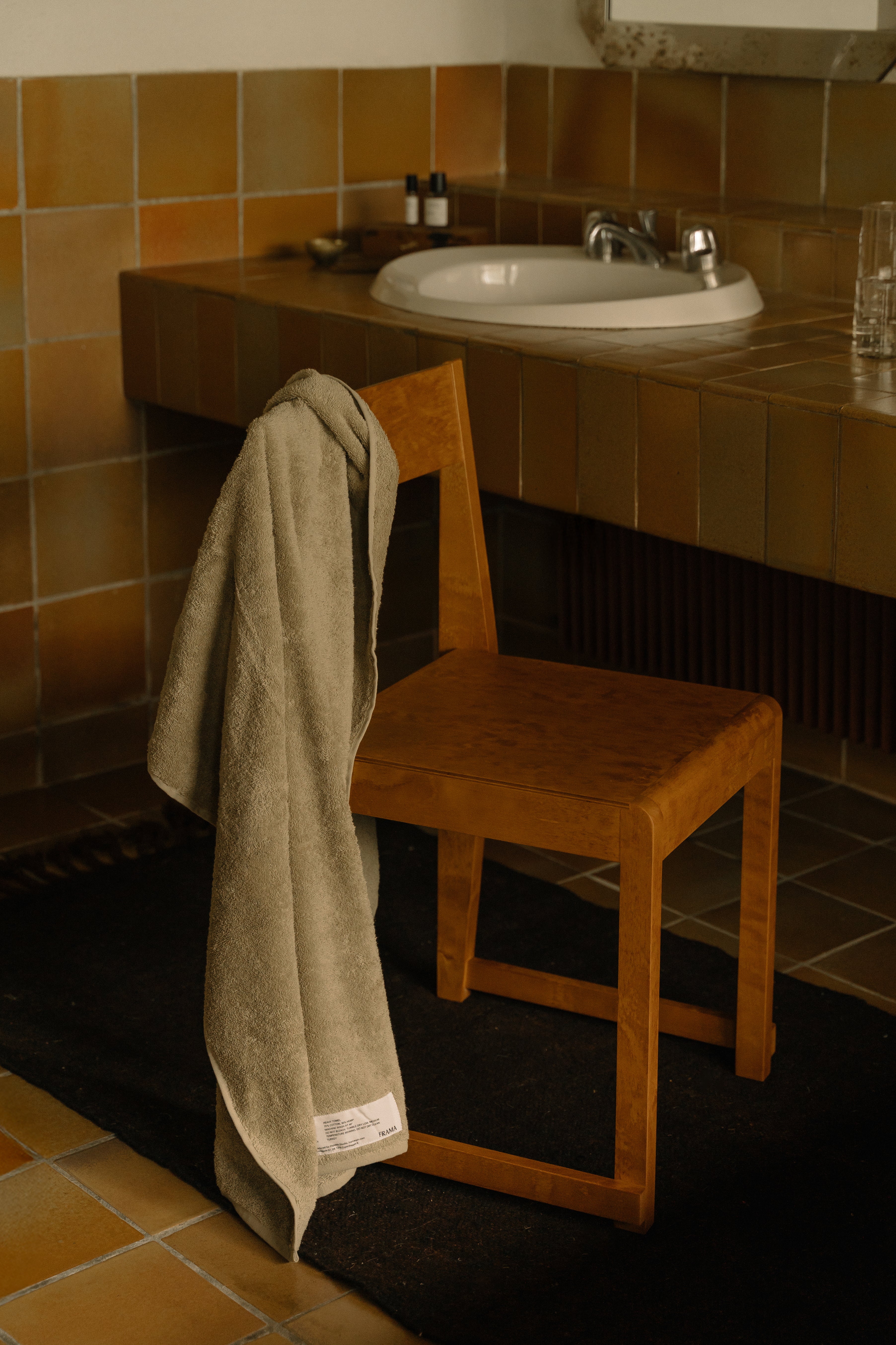 Heavy Towel — Bath Towel, Sage Green