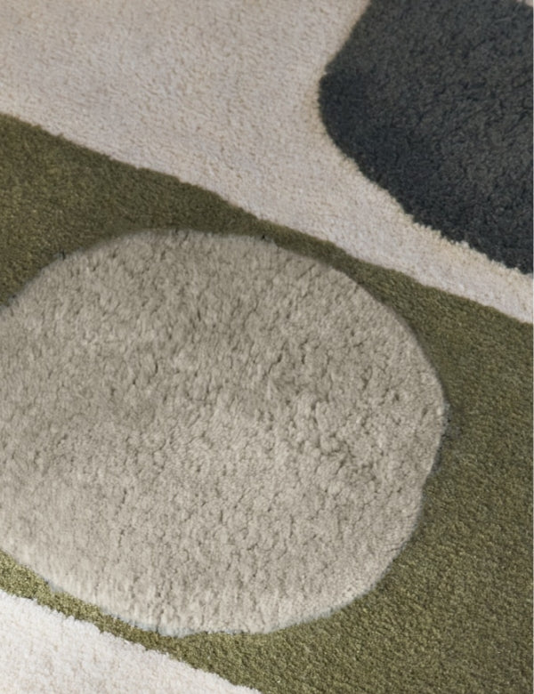 Tapete Bloco Tufted