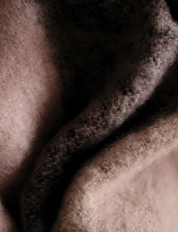 Blur Mohair Throw