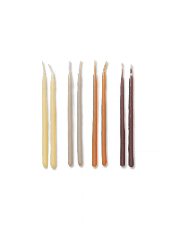 Velas Miniature - Conjunto de 24
